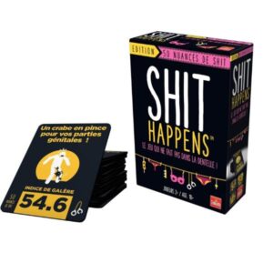 Lean Toys Giochi d’Azione e di Abilità SHIT HAPPENS – 50 SFUMATURE DI SFIGA