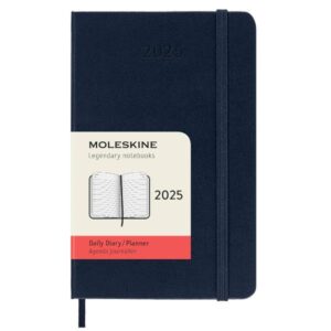 Moleskine AGENDE e DIARI 12M DAILY PK SAP.BLUE HARD