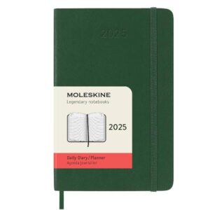 Moleskine AGENDE e DIARI 12M DAILY PK MYRTLE GREEN SOFT