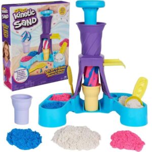 Spin Master Set Aria Aperta KINETIC SAND  Playset Gelateria Colorata