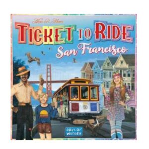 Asmodee Giochi da Tavolo Ticket To Ride San Francisco