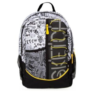 Neon Zaini Scuola 3 ZIP BACKPACK WHITE