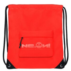 Neon Zaini Scuola GYM SACK Orange