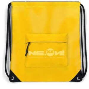 Neon Zaini Scuola GYM SACK Yellow