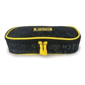 Neon Astucci OVAL PENCIL CASE BLACK