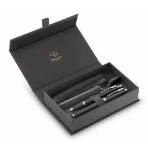 Parker Penne stilografiche PARKER GIFT SET DUO : IM  BLACK CT STILOGRAFICA M + SFERA M