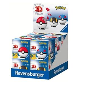 Ravensburger Puzzle 3D Display – Pokeball (12pz)