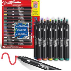 Sharpie Roller SHARPIE CREATIVE MARKERS punta tonda da 12 pz