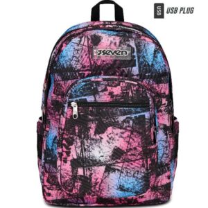 Seven Zaini Scuola ZAINO FREETHINK RASPBERRY ROSE