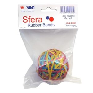 Viva Elastici SFERA DI ELASTICI ASSORTITI DA 200 PZ