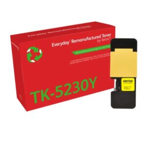 Xerox CONSUMABILI STAMPANTI LASER Everyday Remanufactured Toner Yellow replaces Kyocera TK-5230Y