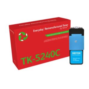 Xerox CONSUMABILI STAMPANTI LASER Everyday Remanufactured Toner Cyan replaces Kyocera TK-5240C