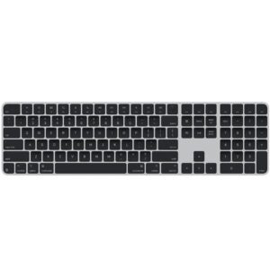 Apple Tastiere Magic Keyboard with Touch ID and Numeric Keypad for mac with apple silicon – Italian – Black Keys