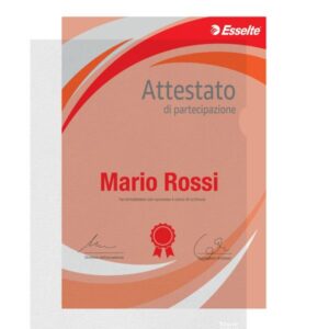 Esselte Buste in Plastica BUSTE A L IN POLIPROPILENE COPY SAFE – ESSELTE – OFFICE A4 TRASPARENTE ANTIRIFLESSO (CONF.25)