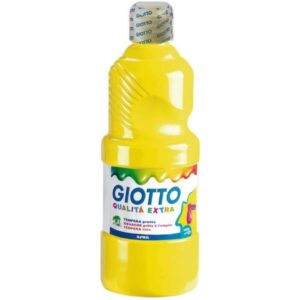 Giotto Tubi tempera GIOTTO TEMPERA PRONTA QUALITÀ EXTRA 500ML GIALLO PRIMARIO