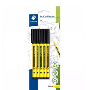 Staedtler Penne a Sfera NORIS WRITING PEN  5 PCS BLISTERCARD  BLACK