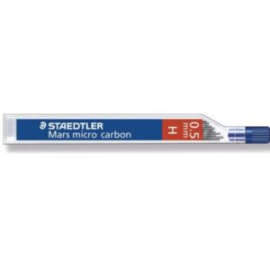 Staedtler Portamine ASTUCCIO 12 MINE MARS MICRO CARBON H 0 5MM