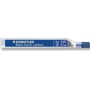 Staedtler Portamine ASTUCCIO 12 MINE MARS MICRO CARBON 2H 0 7MM