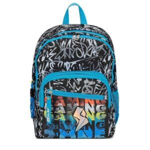 Seven Zaini Scuola ZAINO DOP. SCOMP. SJ GANG TURQUOISE