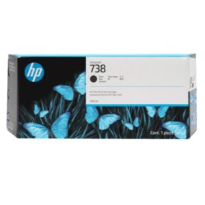 HP Inc CONSUMABILI STAMPANTI GETTO HP 738 300-ml Black DesignJet Ink Cartridge