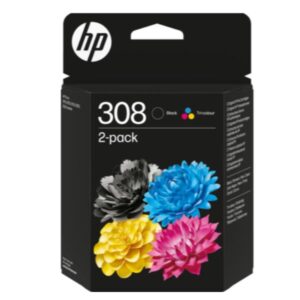 HP Inc CONSUMABILI STAMPANTI GETTO HP 308 BLACK/TRI-COLOR INK CARTRIDGE COMBO 2-PACK