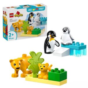 Lego Costruzioni Famiglie di animali: pinguini e leoni