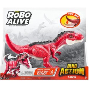 Zuru Action Figures Robo Alive Dino Action – T – Rex