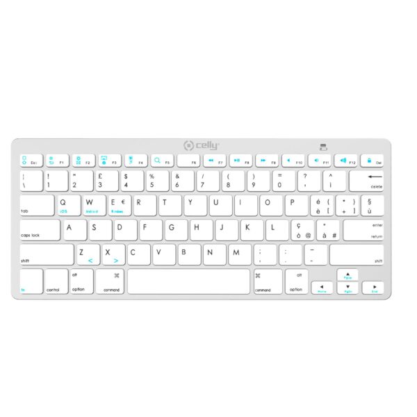 Celly TASTIERE WIRELESS SW KEYBOARD WIRELESS SILVER